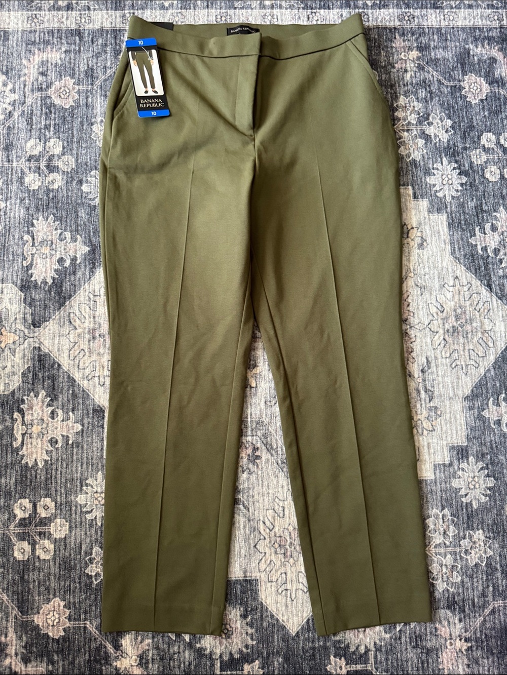 Banana Republic Olive Green Classic Dress Pants